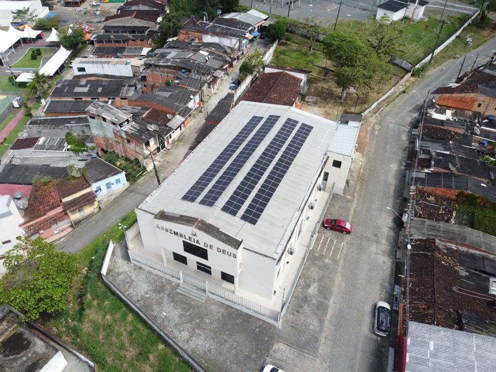 Projeto de energia solar Geosolares: Assembleia de Deus