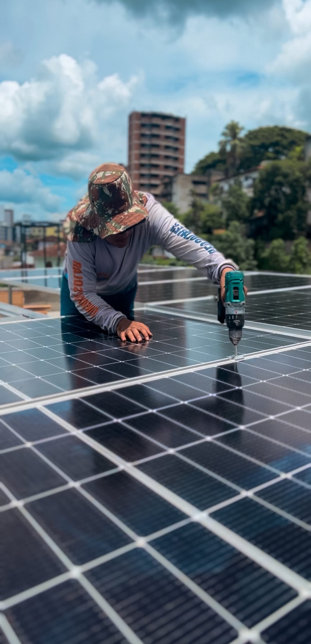 Instalação de energia solar pela Geosolares